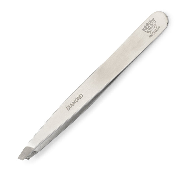 Diamond Tip Slant Tweezer - Regine Tweezers