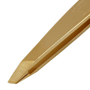 Gold Slant Tip Tweezer - Regine Tweezers