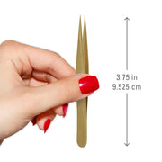 Gold Splinter Tweezer - Regine Tweezers