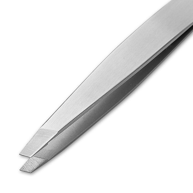 Slant Tweezer & FREE Magnifying Mirror Compact - Regine Tweezers