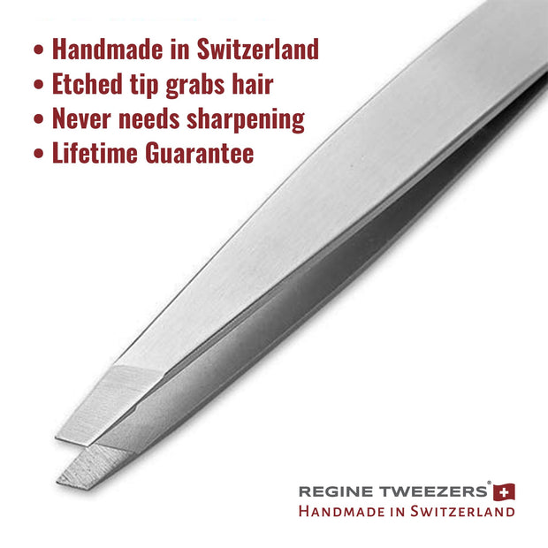 Slant Tip Tweezer - Regine Tweezers