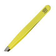 Yellow Slant Tip Tweezer - Regine Tweezers