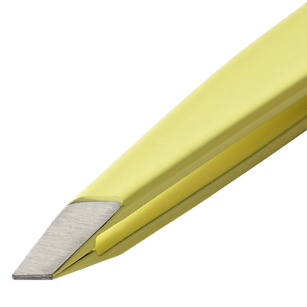 Yellow Slant Tip Tweezer - Regine Tweezers